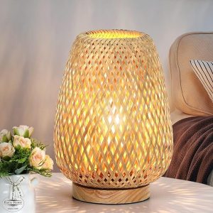 Rattan Table Lamp