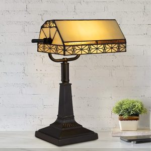 Tiffany-Style Bankers Lamp